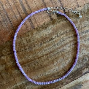 Jay King DTR Pink Tourmaline & Sterling Silver Necklace